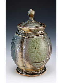 Ash Glazed Jar by Daven Hee