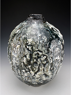 Moonscape Vase #2 by Daven Hee