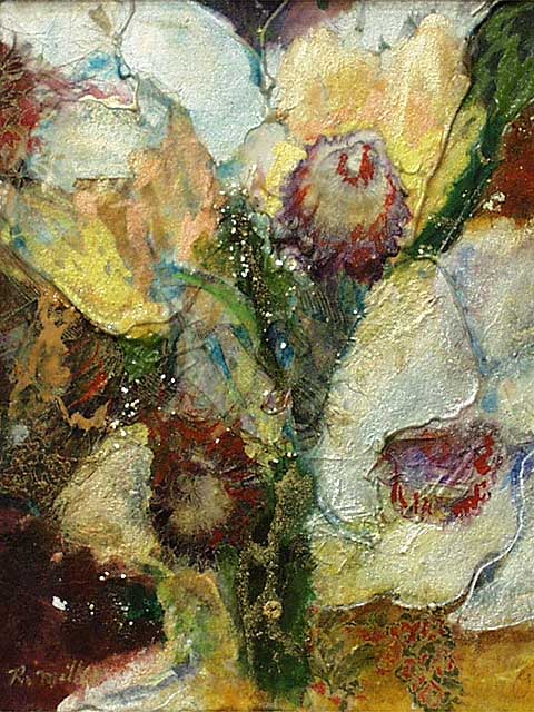 Three Cattleyas by Rosemary Miller