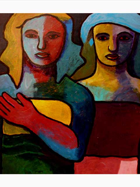 Composition With Figures by Jim Growney