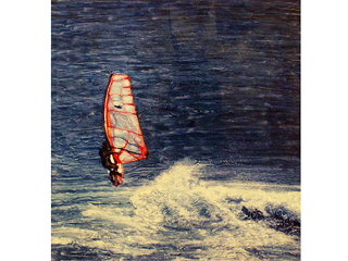 Windsurfing #2 by Marcia Duff