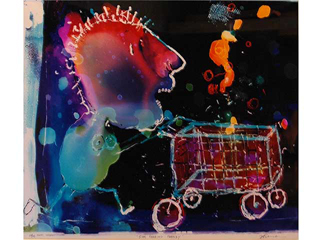 5pm Feeding Frenzy by Sally French