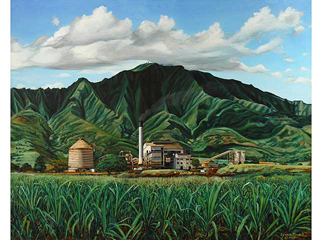 Waialua Sugar Mill by Lynne Boyer