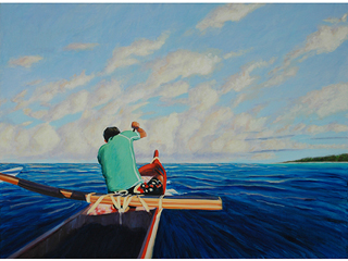 Paddling to the Next Island by Tom Smith