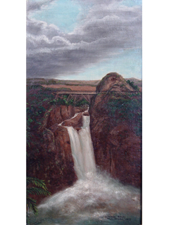Twin Falls by Edward Bailey (1814-1903)