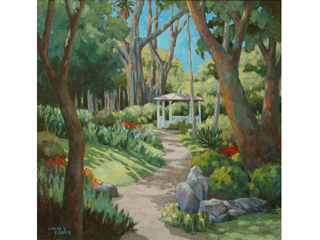 Pergola at Foster Gardens by Louisa S. Cooper