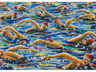 Swimmers by Mari Sakamoto