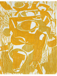 Young Acrobats by Sueko M. Kimura (1912-2001)