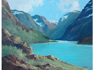 A Beauty Spot In Norway by Charles S. Marek (1891-1979)