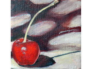 Lone Cherry II (Cherry Series) by Ingrid Manzione