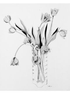 Flower with Vase Study III by Curt Ginther