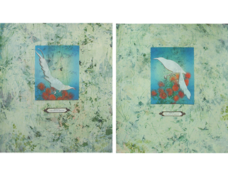 Last Sighted  (Diptych) by Allyn Bromley