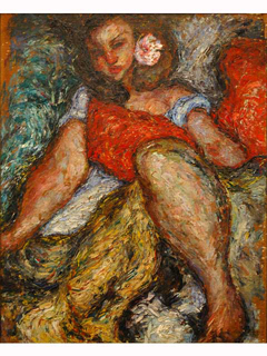 Dancer At Rest by Madge  Tennent (1889-1972)