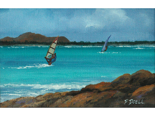 Kailua Windsurfers by Patrick Doell