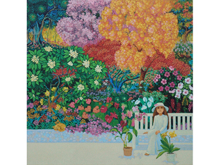 Hawaiian Gardens by Rosalie Prussing (1924-2011)