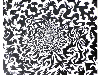 Yin Yang Labyrinth by David  Friedman