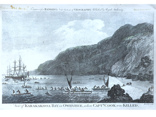 View of Karakakooa In Owhyhee Where Captain Cook was Killed by John Webber