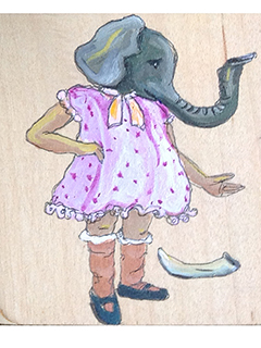 Elephant Girl by Neida Bangerter