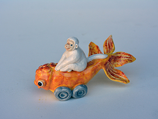 Lucky Goldfish Ride II by Rochelle Lum