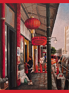 Chinatown Days III by Sandra Blazel