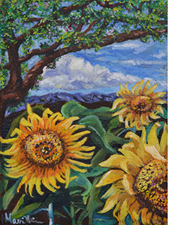 Haleiwa Sunflowers by Marcia Franklin