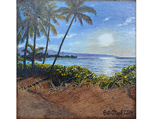 Sunset Palms at Ali'i by Pati O'Neal