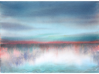 Horizon Over Sea by Charles Higa (1933-2012)