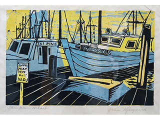 Evening Tide by John Kjargaard (1902 - 1992)