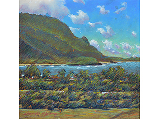 View of Hanalei by Russell Lowrey