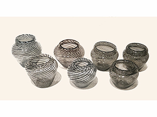 Spiral small Vase by Mark  Mitsuda