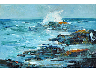 Seascape by John  Young (1909-1997)