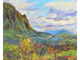 Hoomaluhia View by Yvonne Manipon
