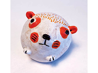 Orange/White Gerbil by May Izumi