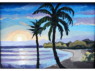 Sunset Study by Julian  Coffee