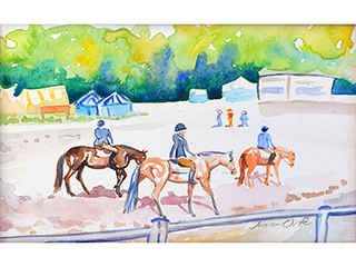 Paces - The Horse Show by Jessica Orfe
