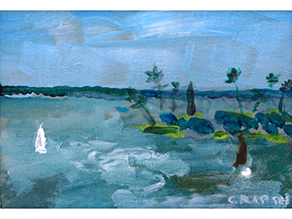 Here Come those Darn Boats Again by Carin Rapson