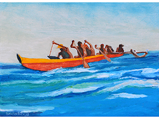 Molokai Hoe by Warren Stenberg