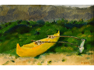 White Canoe by Burton  Uhr