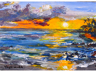 Green Flash by Dawn  Yoshimura