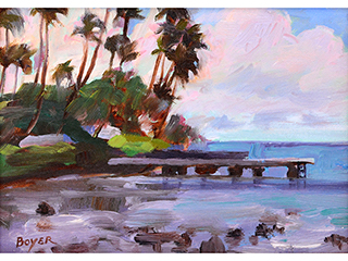 Wailupe Morning Study  by Lynne Boyer