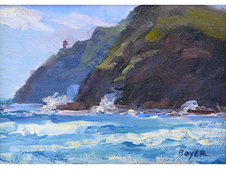 Makapuu Study by Lynne Boyer
