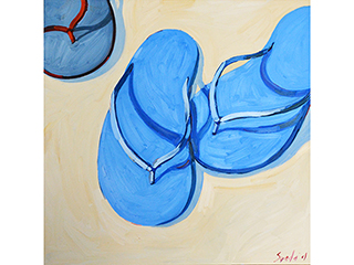 Slippers by Kelly  Sueda