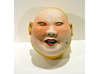 Head w/white makeup by Esther Shimazu