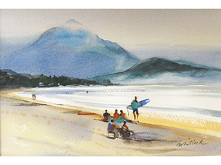 Hanalei Bay by Roger Whitlock