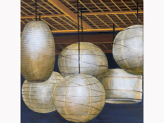 City Lights - Lanterns I by Sandra Blazel