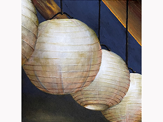 City Lights - Lanterns III by Sandra Blazel