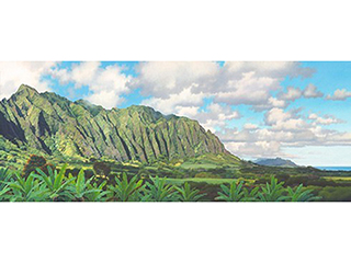 Majestic Ko'olau by Gary Reed (1948-2015)