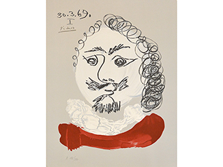 Imaginary Portrait 30.3.69.I by Pablo Picasso (1881-1973)
