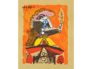 Imaginary Portrait 27.2.69.I by Pablo Picasso (1881-1973)