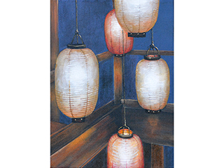 City Lights - Lanterns VII by Sandra Blazel